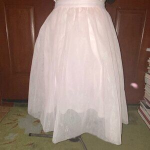 Lauren Conrad Disney Cinderella Pink Tulle Skirt NWOT Large